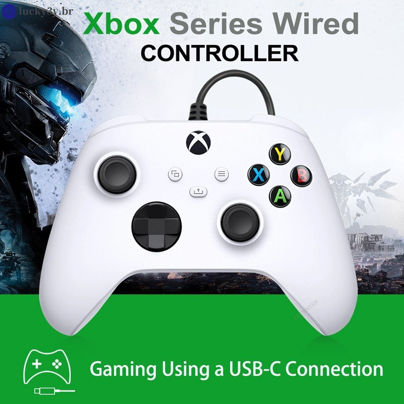 Para XBOX Série S/X Wired Controller PC Console Vibração Gamepad ONE