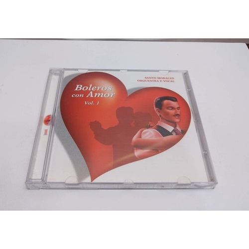 Cd Boleros Con Amor - Volume 1 - Santo Morales