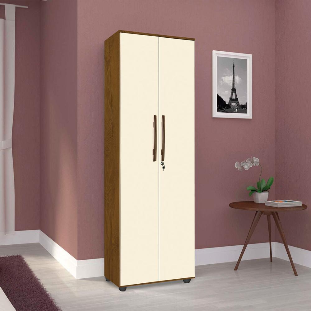 Armário Organizador Multiuso Cordoba 2 Portas Com Chave em Oferta na Shopee