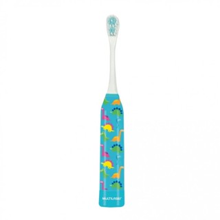 Escova Dental Elétrica Infantil Health Pro Dinossauro Multi Saúde - HC080