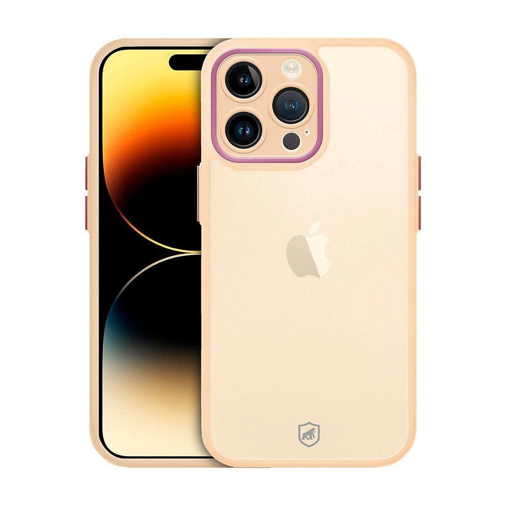 Capa Case Capinha para iPhone 14 Pro - Lite Rosa - Gshield em Oferta na Shopee