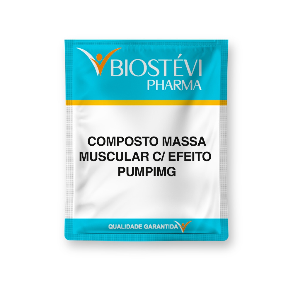 COMPOSTO MASSA MUSCULAR COM EFEITO PUMPING - 30 SACHÊS