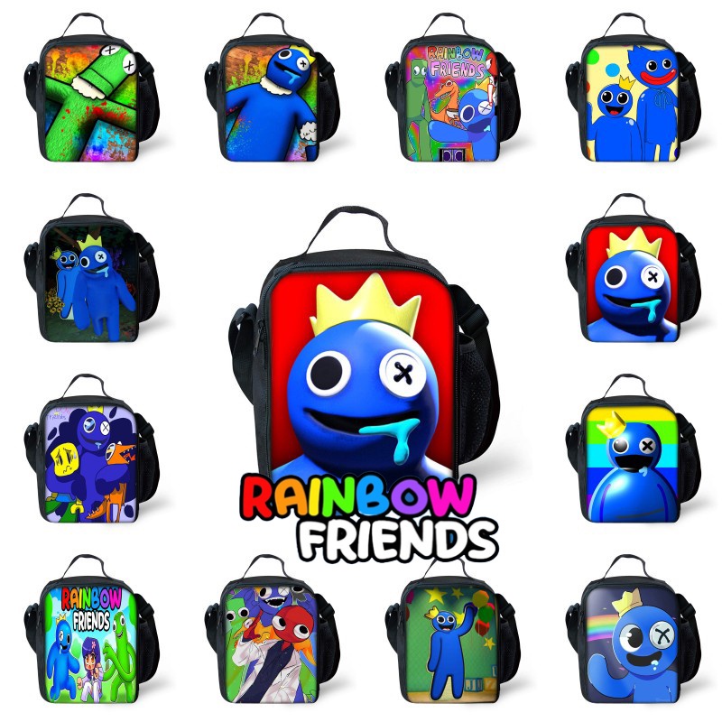 Blue Friends Roblox Rainbow Drool Monster Inflatable Clothes Adults  Children