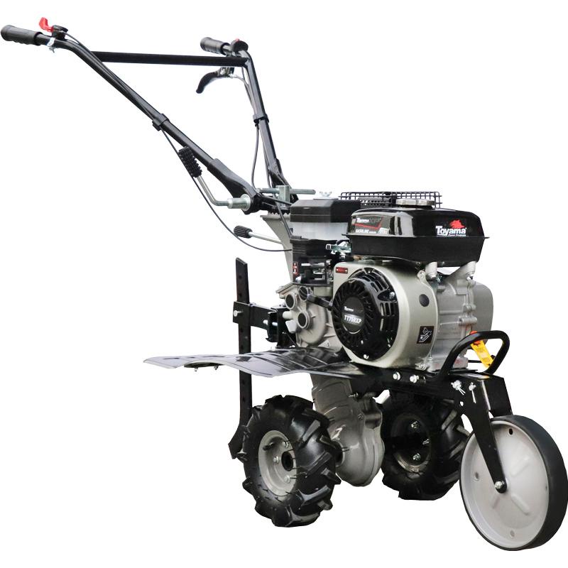 Motocultivador à Gasolina 7,0 HP TT75R-XP com Rodas, Enxadas e Guidão Rotativo TOYAMA - Home & Living
