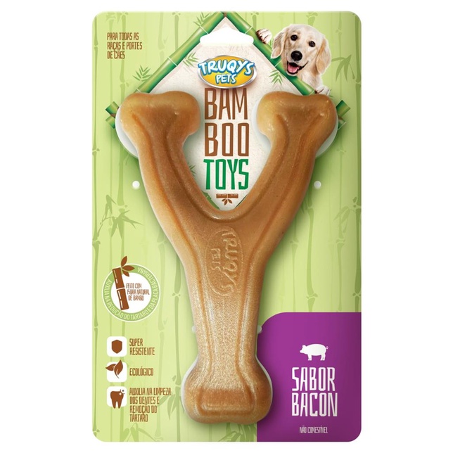 Osso para Caes Grandes Brinquedo Mordedor de Cachorro Medios Grande Osso Macico