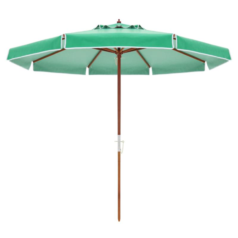 Ombrelone Positano Bagum Madeira 3,00 Metros Diâmetro Verde 300803 BEL - Sports & Outdoors