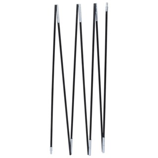 Varetas Para Reposição De Barraca Iglu 2 Lugares 50cm Preto Fibra De Vidro Resistente Bel