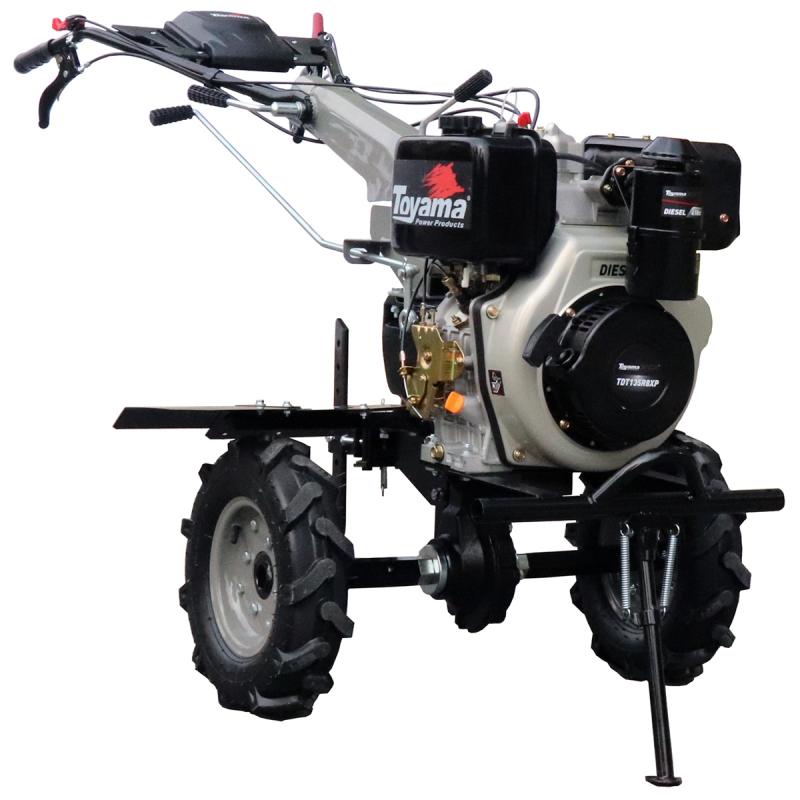Motocultivador à Diesel 418CC 4 Tempos TDT135R8-XP Partida Manual TOYAMA em Oferta na Shopee