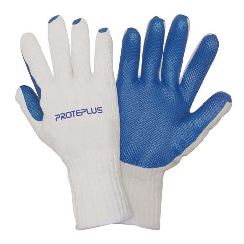 Luva Tricotada com Palma em Borracha Vulcanizada PPM20 PROTEPLUS N8 em Oferta na Shopee