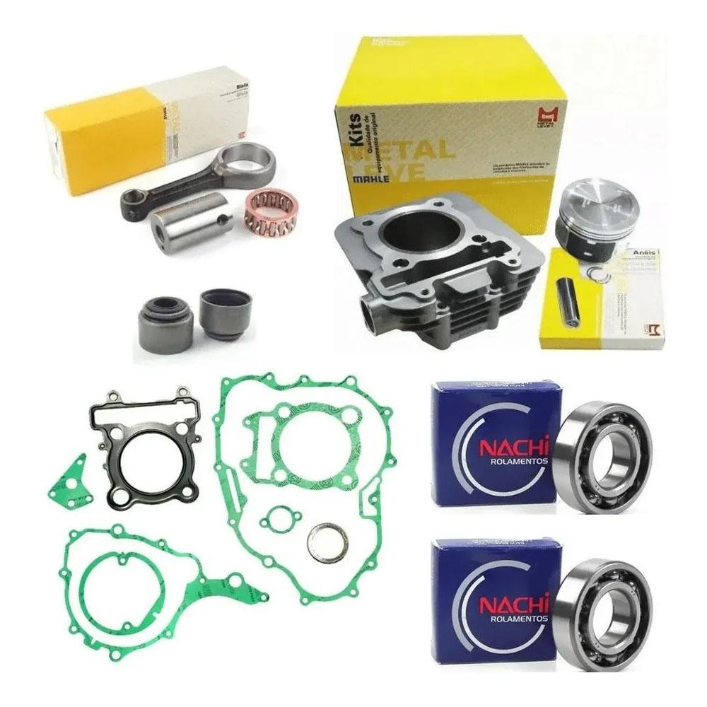 Kit Motor Biela Ret D Válvula Rol Vira Junta Fazer Lander250