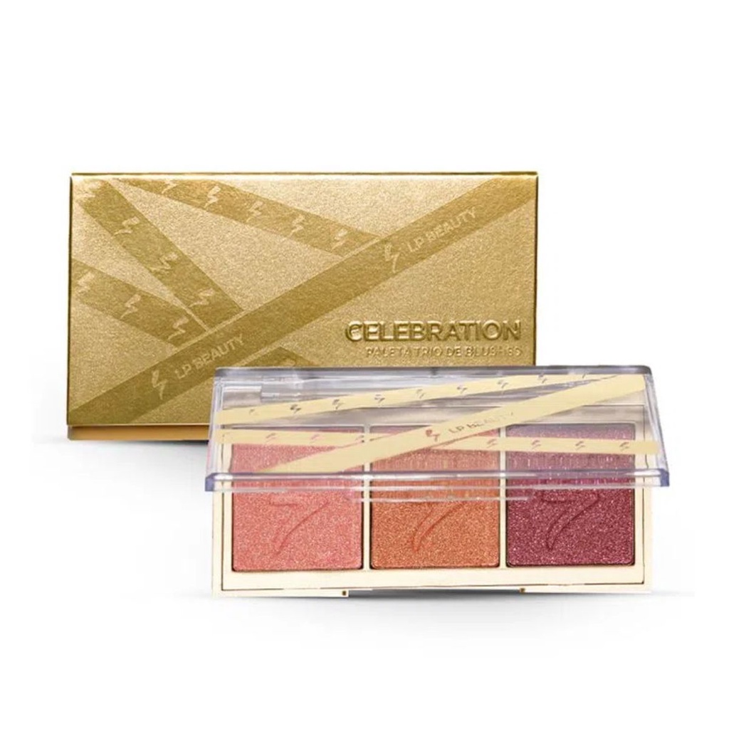 Paleta Trio de Blushes Celebration - Lp Beauty