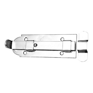 Ferrolho Trinco 450, 5" Aço Inox Zincado - Silvana