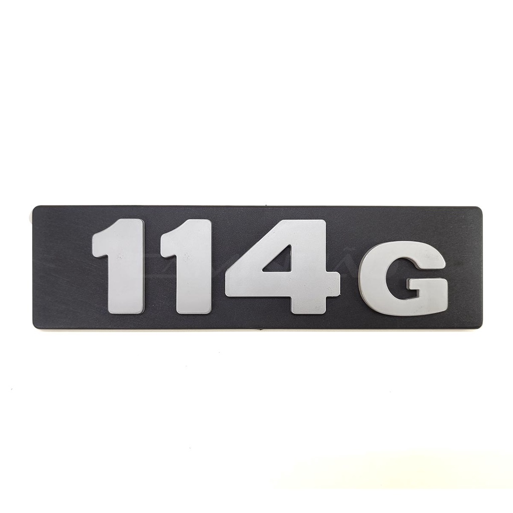 Emblema Letreiro Modelo Scania 114G (1390309)