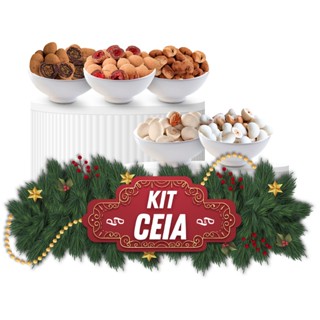 Kit Drageado Chocolate Belga - Castanha e Frutas Dragee P&P