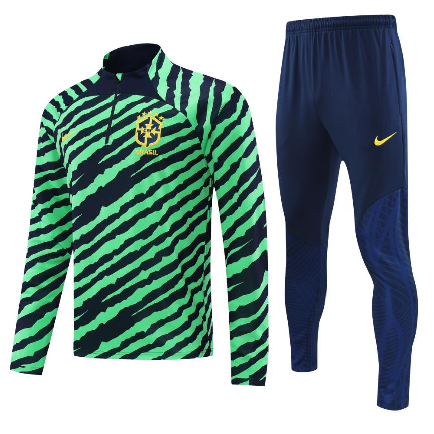 2022/2023 Brasil Treino Padrão decorativo Roupas de treino Jaqueta De Treinamento
