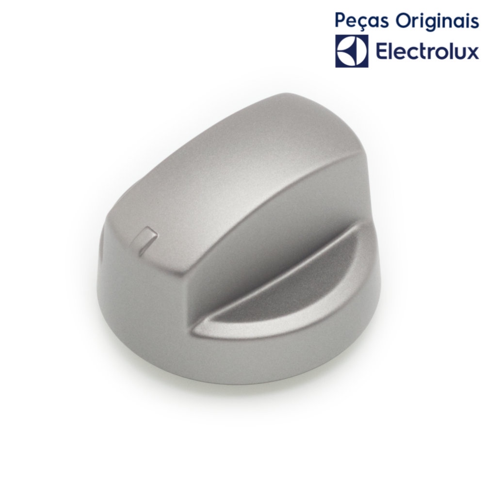 Botão Prata para Cooktop Electrolux GC75P GF75X GT60X GT75X