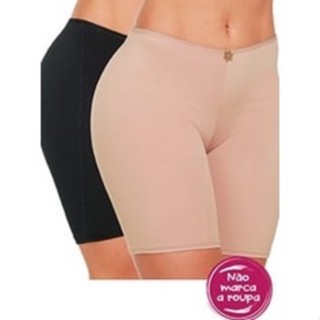 Short Anágua Segunda Pele Bermuda Para Usar Com Saias E Vestidos