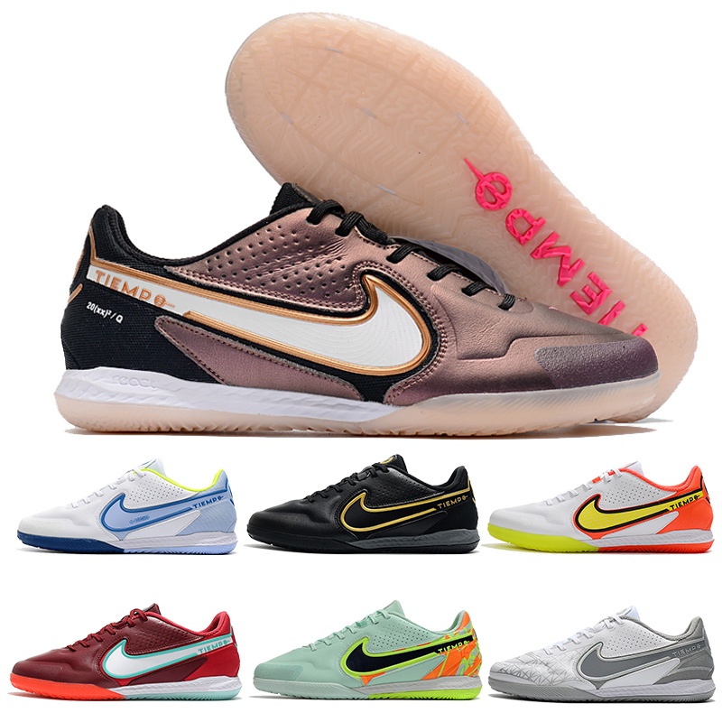 Chuteiras 50742 React Tiempo Legend 9 Pro Tênis Masculinos Esportivos Futebol Botas De Quadra futsal