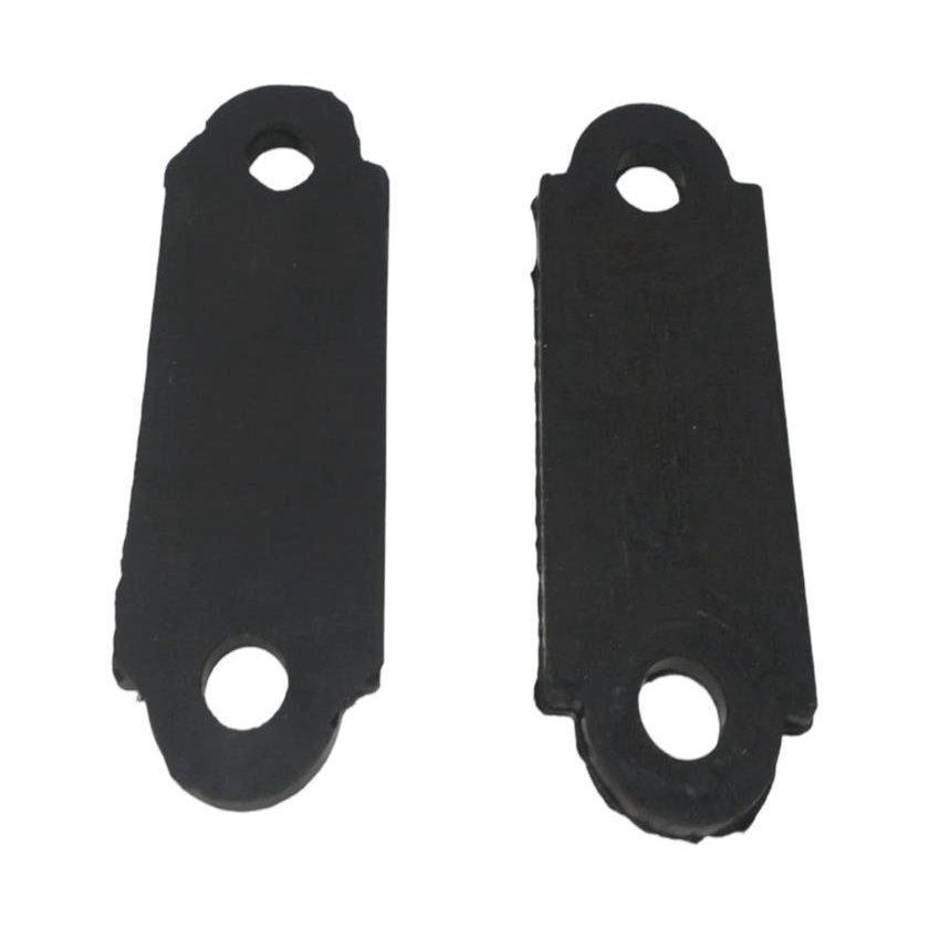 Kit De Borracha Calço Do Tanque De Combustível Da Bicicleta Motorizada Com 2 Unidades