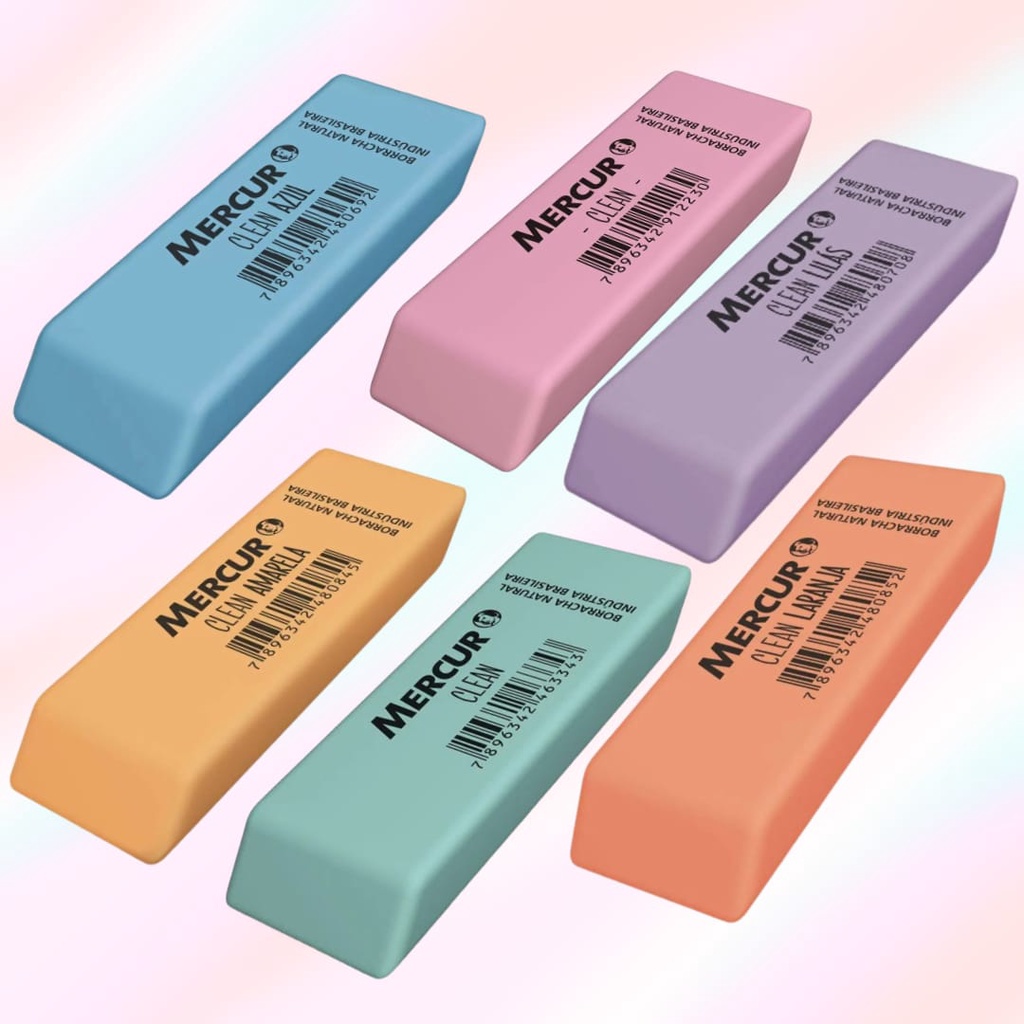 Borracha Clean Color Mercur: Onde Comprar | BuscaProdutos