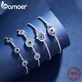 Bamoer 925 Tênis De Prata Do Diabo E Elemento De Guarda Pulseira De Fashion Joalheria Para Mulheres