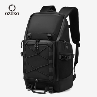 OZUKO Mochila De Viagem De Grande Capacidade À Prova D'água Nossa Porta Caminhada em Oferta na Shopee