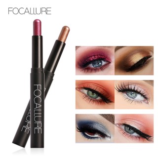 Focallure 2pcs Conjunto De Lápis De Sombra De Olhos Beauty Shimmer Bastão Líquida