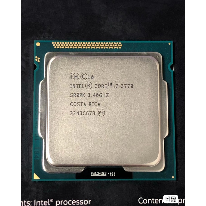 Intel Core I7-3770 3.4 Ghz 8 M 5.0GT/s LGA 1155 SR0PK CPU Processador De Mesa Em Estoque Pode Trabalho , Frete Grátis