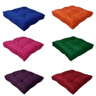 Assento Almofada Futon 45x45 NOVITA Decorativa Sofá Poltrona Pallet Cama Sala Jantar Lindas
