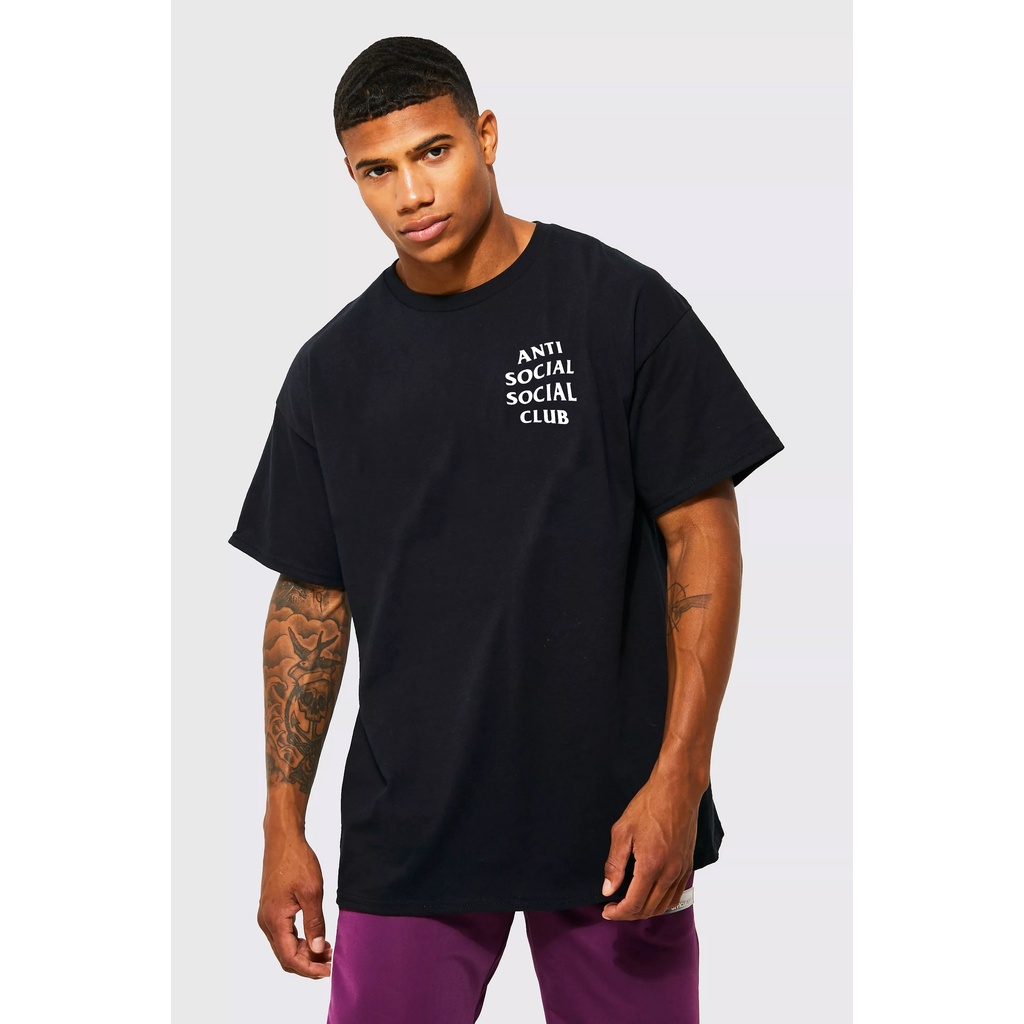 Camisa Camiseta Masculina Anti Social Social Club Lançamento Plus size