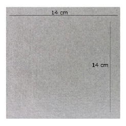 40 Pçs Tampa De Mica Para Microondas 14 X 14