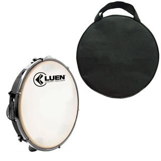 Pandeiro 10 Polegadas Preto Luen + Capa Promocao !!! em Oferta na Shopee