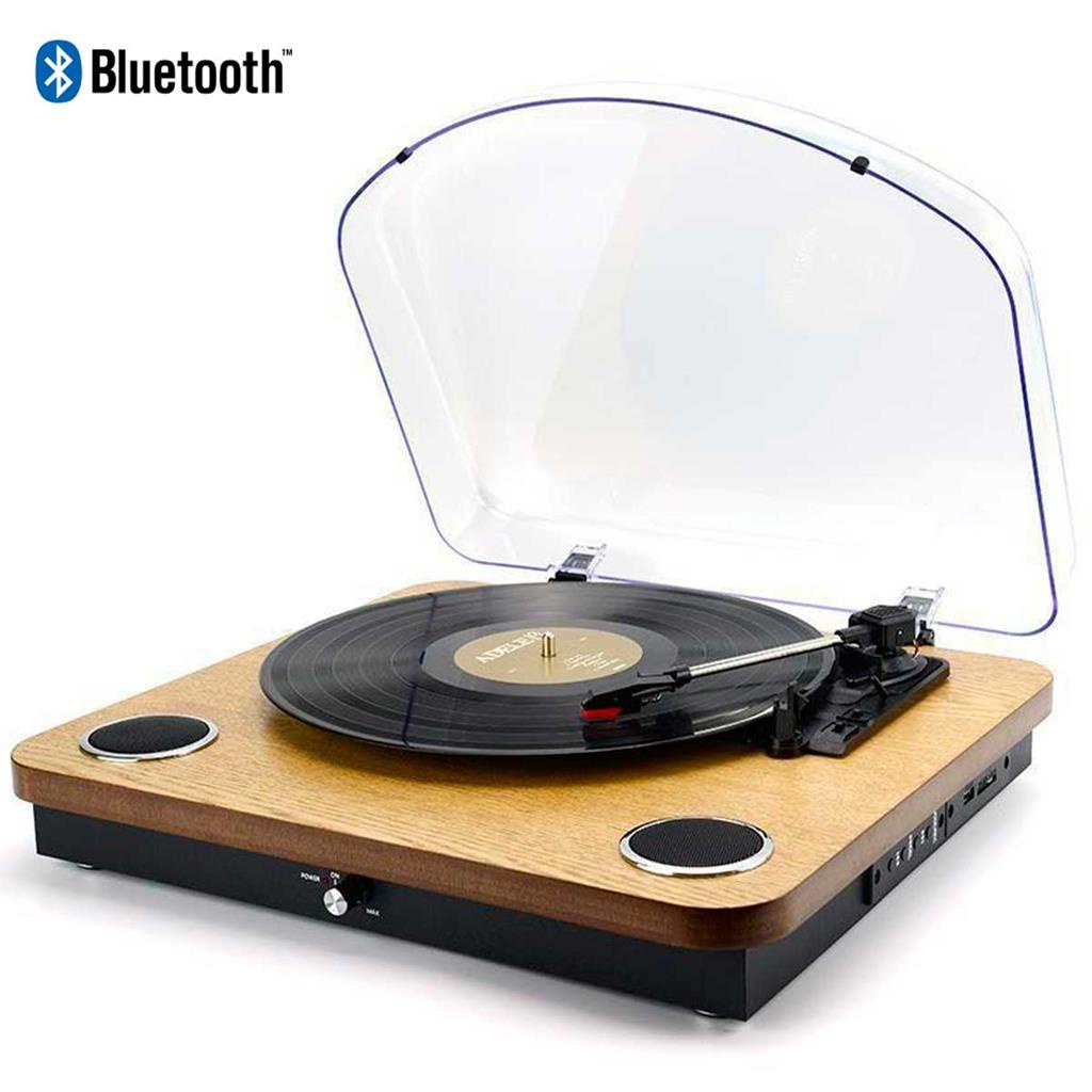 Vitrola Toca Discos De Vinil Bluetooth