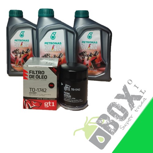 Kit Troca Óleo + Filtros Palio Siena Strada 1.0 1.3 1.4 Fire 15W40 SELENIA
