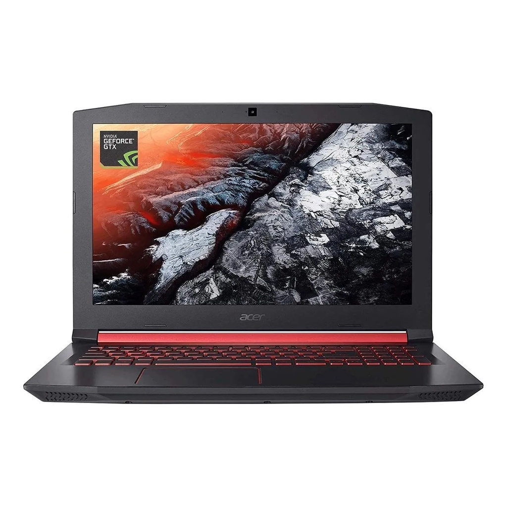 Notebook Acer Aspire Nitro 5 AN515-54 vermelha e preta 15.6", Intel Core i5 9300H 8GB de RAM 1TB HDD 128GB SSD, Nvidia GeForce GTX 1650 60 Hz 1920x1080px