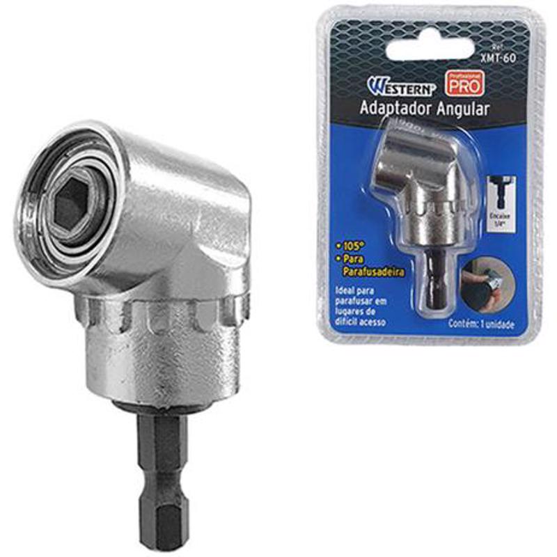 Adaptador Angular 105 Graus Para Parafusadeira Uso Profissional - Western - Home & Living