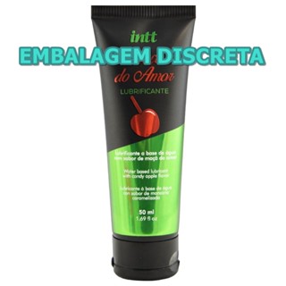 Lubrificante Maça Do Amor Beijável 50Ml Intt