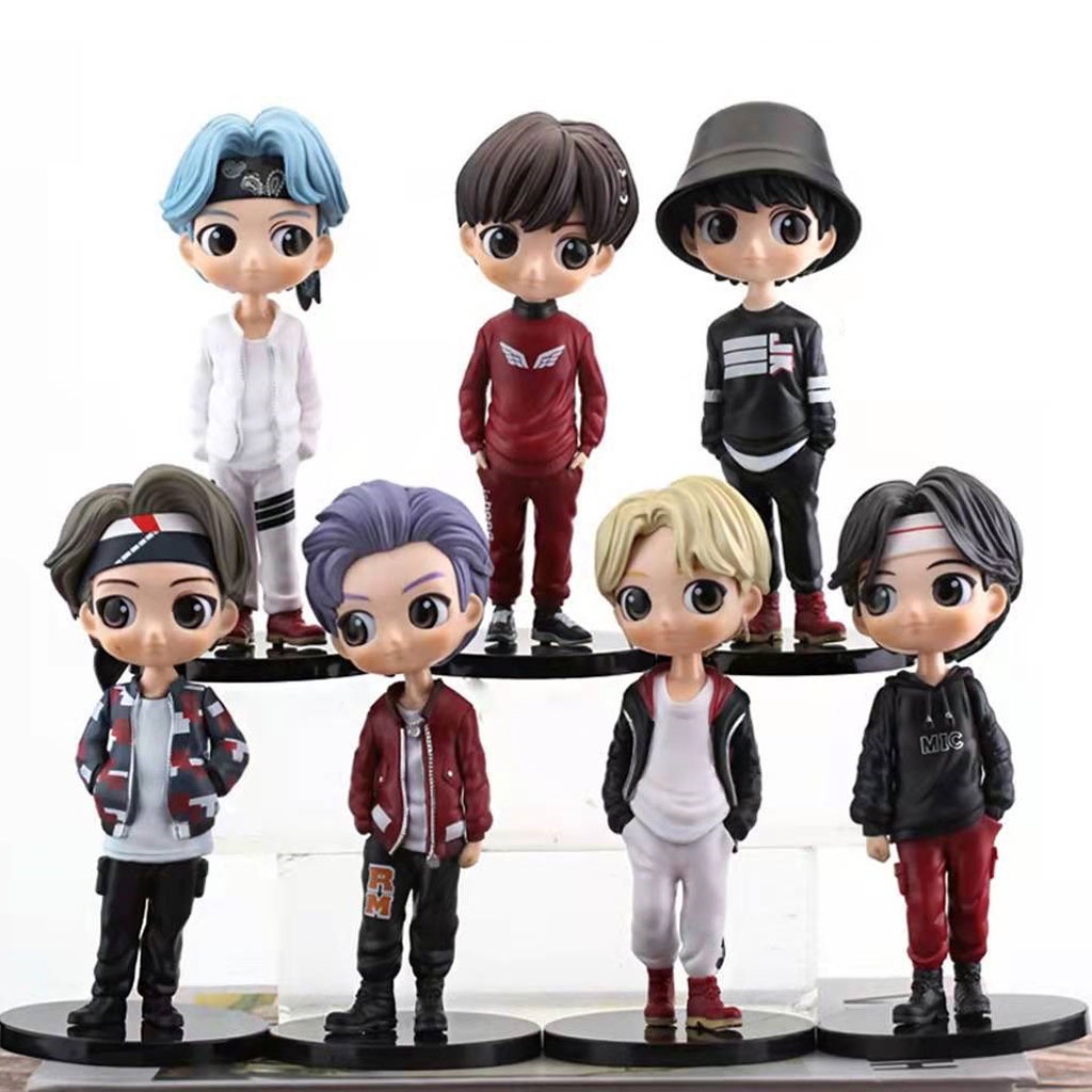 Boneca BTS Q Doll Car Motocicleta Acessórios KPOP Aido/Brinquedos Juvenis . Adorável Aidou