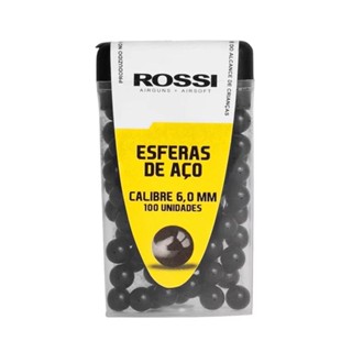 Esferas de Aço Action-X 6mm com 100 Unidades - Rossi