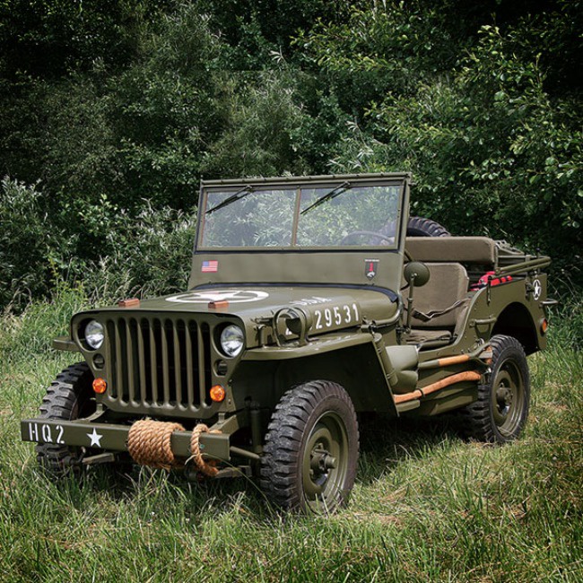 Kits De Modelo De Plástico Academy Hobby Escala 1/24 Eua Caminhão Utilitário Exército 1/4 Tonelada 4x4