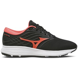 Tênis Mizuno Action 2 - Feminino - Preto+Coral