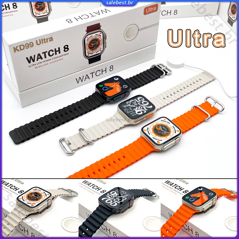 Relógio Smartwatch Feminino 40mm Watch Mini Series 8 - 2023