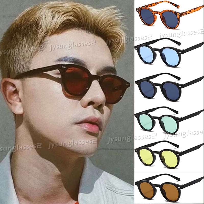 Óculos De Sol De Sol Feminino Colorido Re @ @ Vista Estilo Street Multi-Color Unissex em Oferta na Shopee