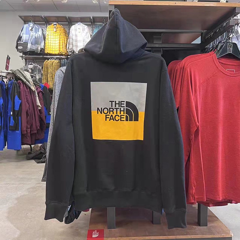 The NORTH FACE O Casual Moletom Com Capuz Masculino Impressão De Costas Vívido