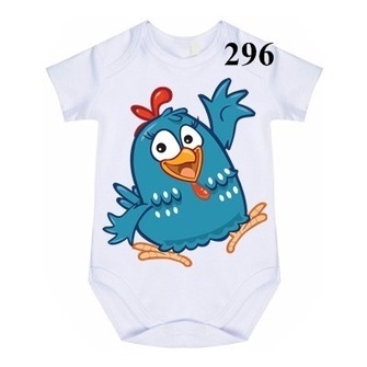 1 Body Bebê  Personalizado Galinha Pintadinha em Oferta na Shopee