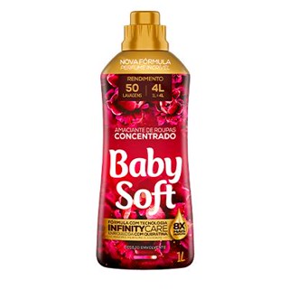 Amaciante Concentrado Baby Soft Desejo Envolvente 1L - Rende 50 lavagens