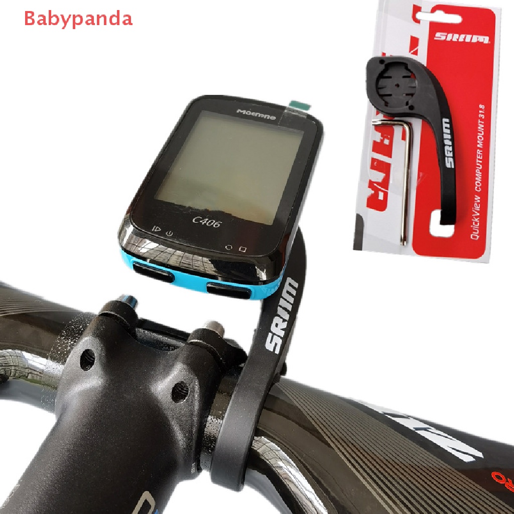 Supporto Per Computer Bici Garmin - 2 Pezzi Con Elastici - Compatibile Con Edge Series E Altri GPS