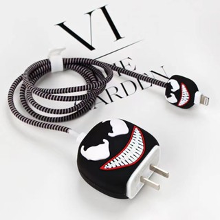 Asas De Anjo Protetores De Cabo Set Para iPhone 12 Carregamento Rápido 20 W Chapeamento De Proteção USB Linha De Dados