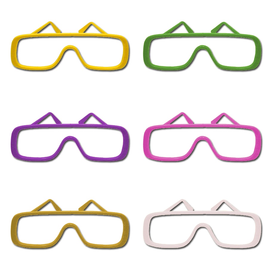 Óculos Festa Esquiador Sortido - 10 Unidades- Rizzo em Oferta na Shopee