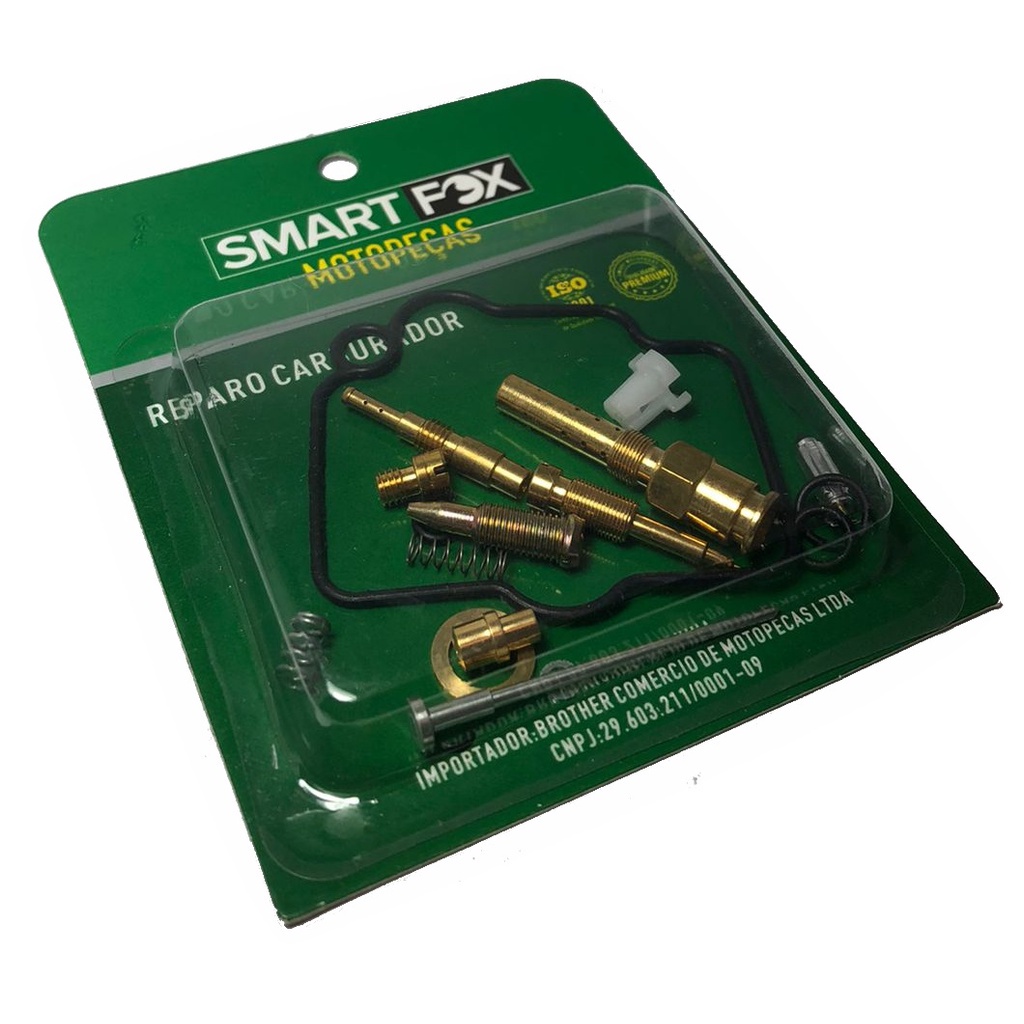Reparo Carburador Kit Completo - Yamaha Ybr 125 ( 2009 A 2015 ) em Oferta na Shopee